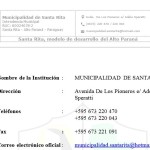 Datos de la Municipalidad 2023