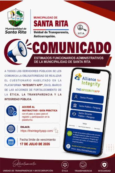 Implementación de “THE INTEGRITY APP”